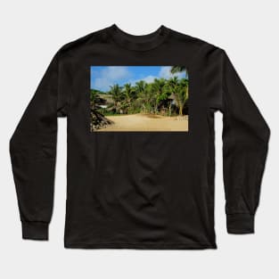 Plage de Zipolite au Mexique Long Sleeve T-Shirt